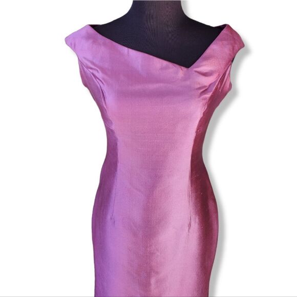 David Fielden asymetrical silk dress - Picture 4 of 17